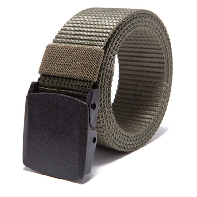 Mens Military Nylon Canvas Belts with Breathable Webiing