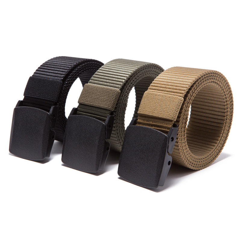Mens Military Nylon Canvas Belts with Breathable Webiing