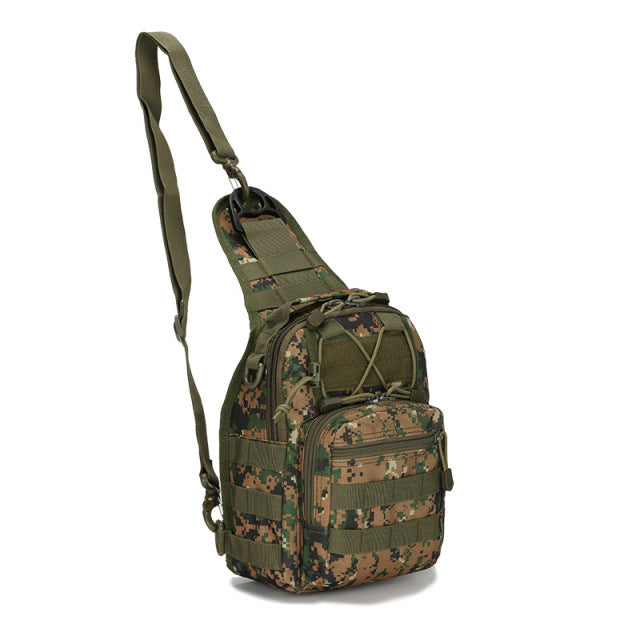 Tactical Shoulder Sling Backpack Military Grade Outdoor Compact