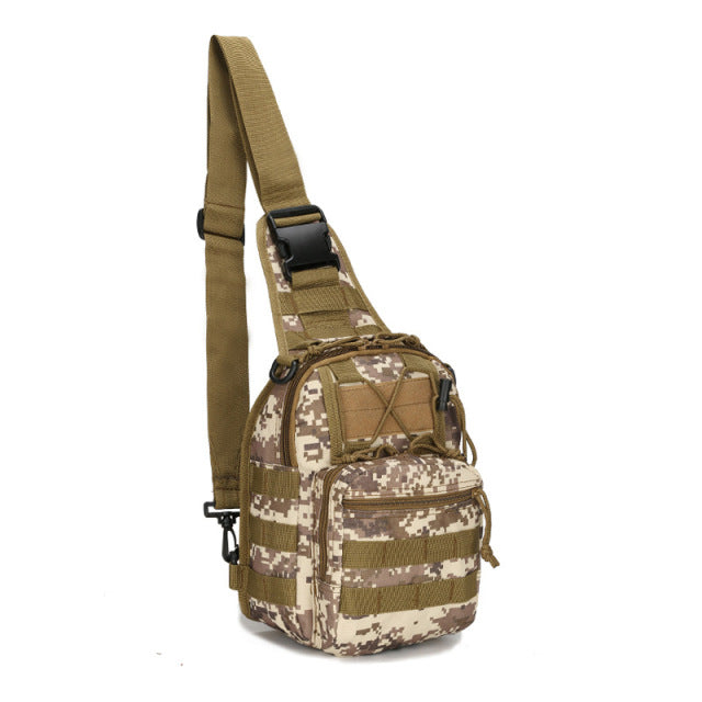 Tactical Shoulder Sling Backpack Military Grade Outdoor Compact