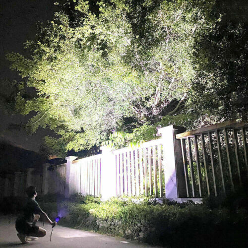 99000LM Powerful XHP90 USB Rechargeable LED Flashlight